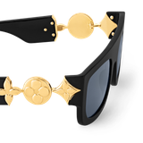  Kính Louis Vuitton Monogram Tribute Sunglasses 'Black' 