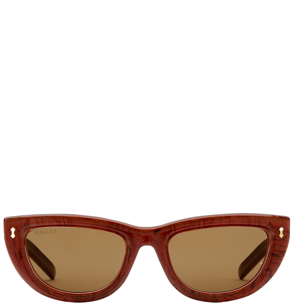 Kính Nữ Gucci Cat-eye Sunglasses 'Briar-root' 