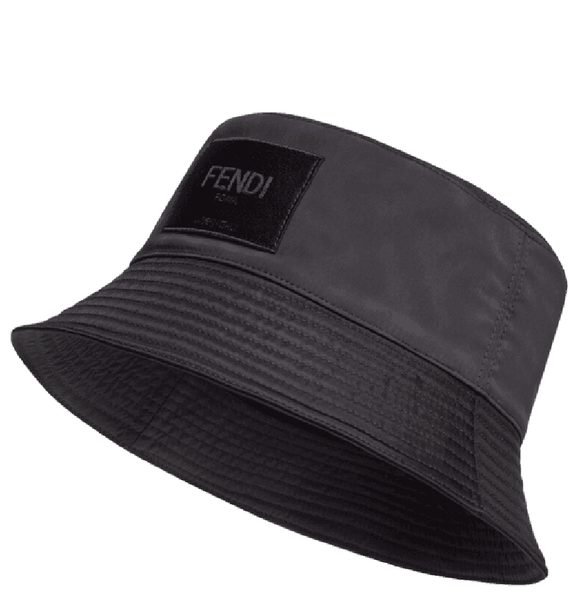  Mũ Nam Fendi Bucket Hat In Black Cotton 'Black' 
