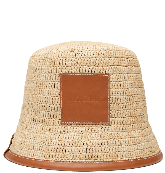  Mũ Nữ Jacquemus Soli Bucket Hat 'Light Brown' 