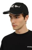  Mũ Palm Angels Logo Broken Shark 'Black' 