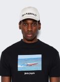  Mũ Palm Angels Seasonal Logo Cap 'White' 