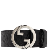  Thắt Lưng Nam Gucci Blondie Wide Belt 'Black' 