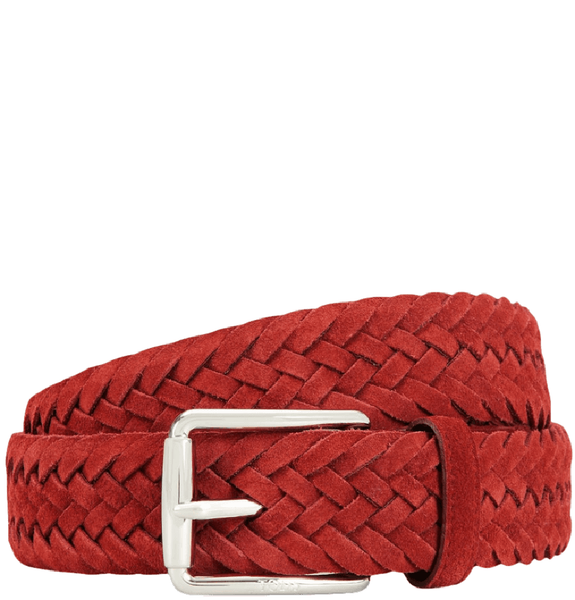  Thắt Lưng Nam Tod's Belt In Suede 'Burgundy' 