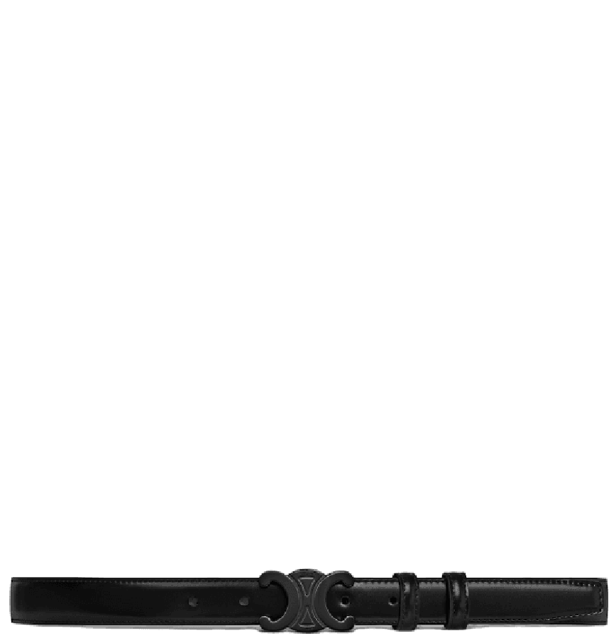  Thắt Lưng Nữ Celine Medium Triomphe Belt 'Black' 