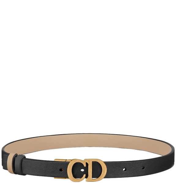  Thắt Lưng Nữ Dior Reversible Saddle Belt 'Black' 