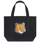  Túi Maison Kitsune Fox Head Tote Bag 'Black' 
