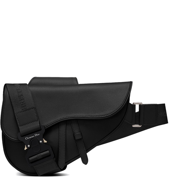  Túi Nam Dior Saddle Grained Calfskin 'Black' 