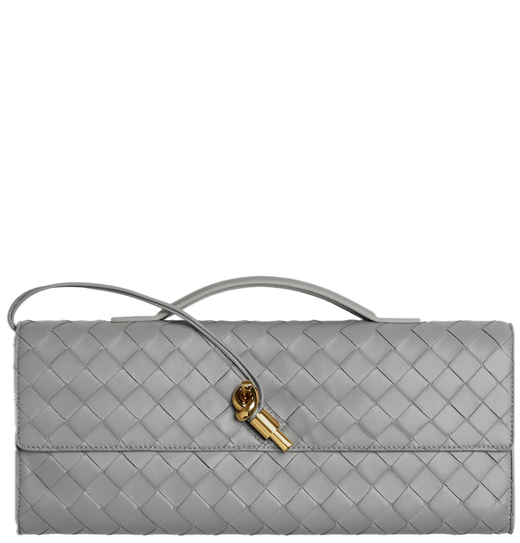  Túi Nữ Bottega Veneta Andiamo Clutch 'Sterling' 