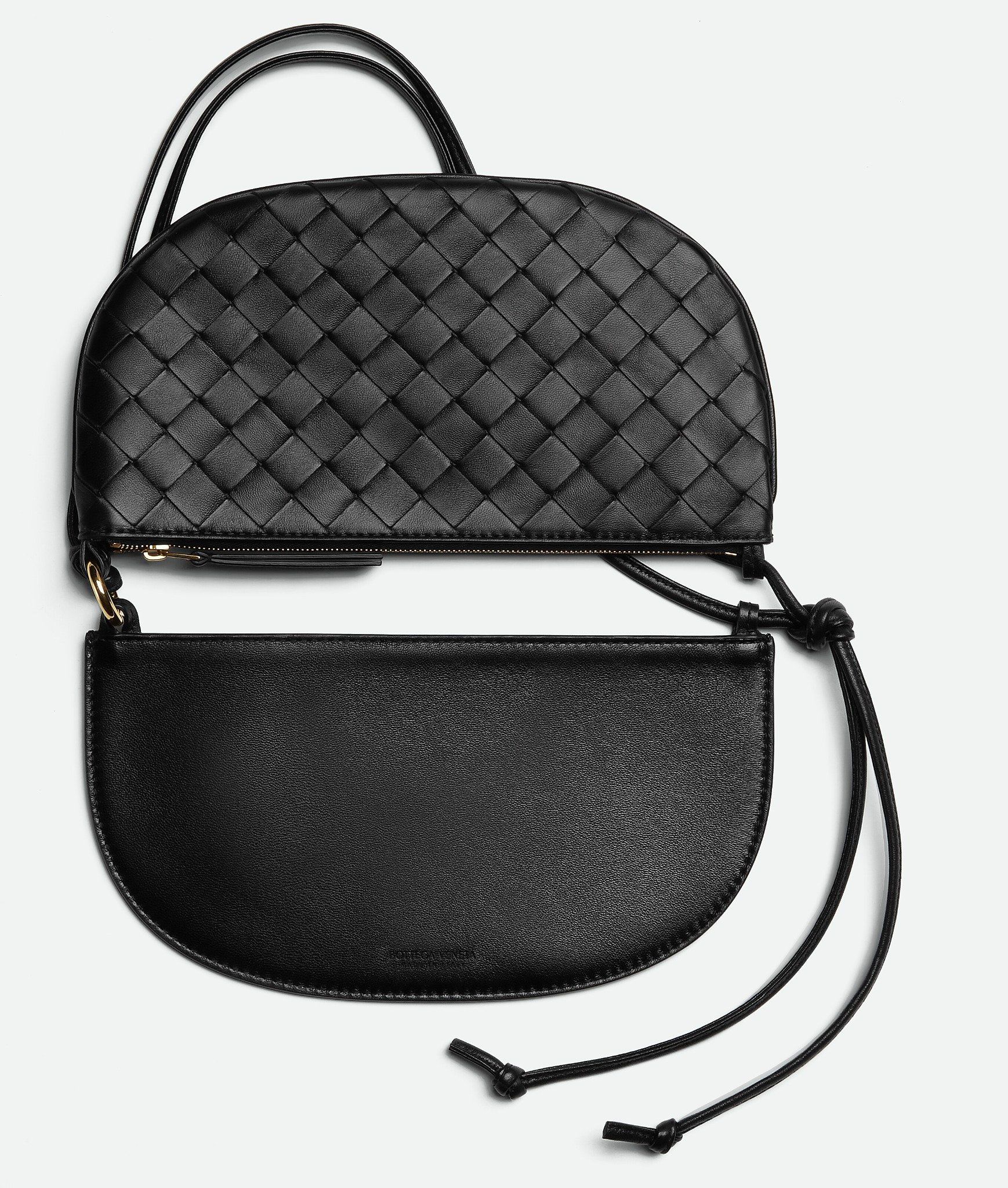  Túi Nữ Bottega Veneta Gemellini Pouch 'Black' 