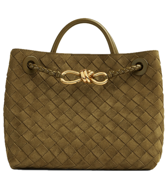  Túi Nữ Bottega Veneta Small Andiamo 'Olive Oil' 