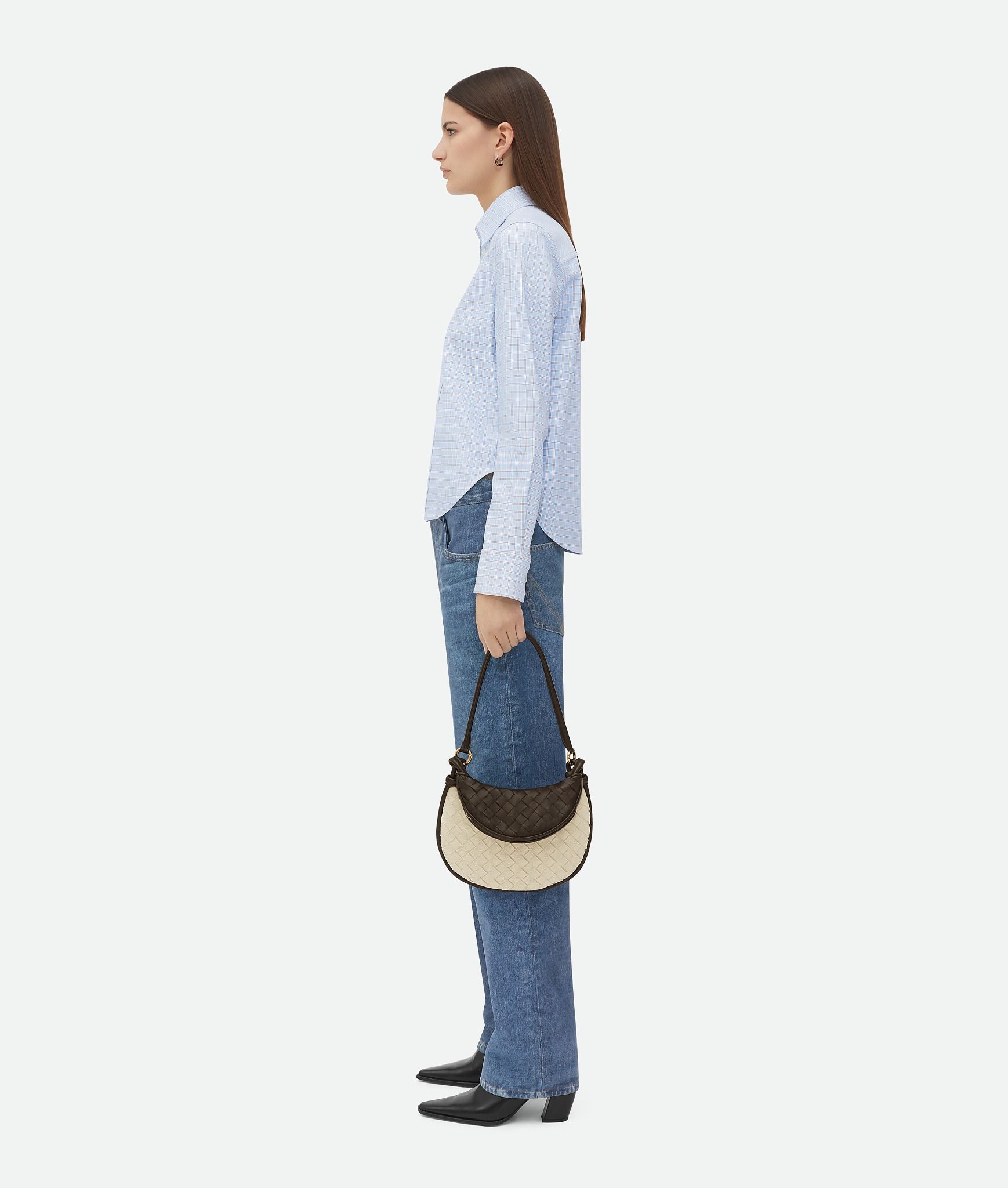  Túi Nữ Bottega Veneta Small Gemelli 'Natural' 