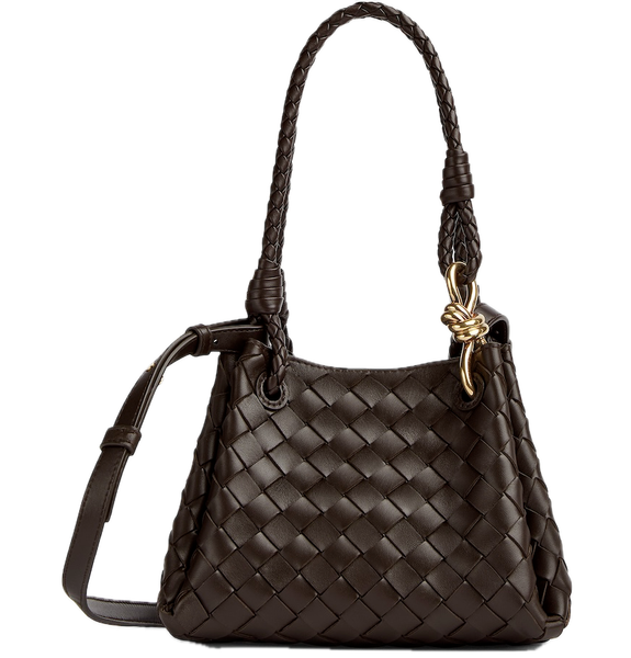  Túi Nữ Bottega Veneta Small Parachute 'Fondant' 