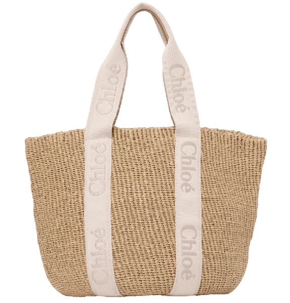  Túi Nữ Chloe Large Woody Basket 'Blushy Beige' 