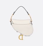  Túi Nữ Dior Mini Saddle Bag With Strap 'Latte' 