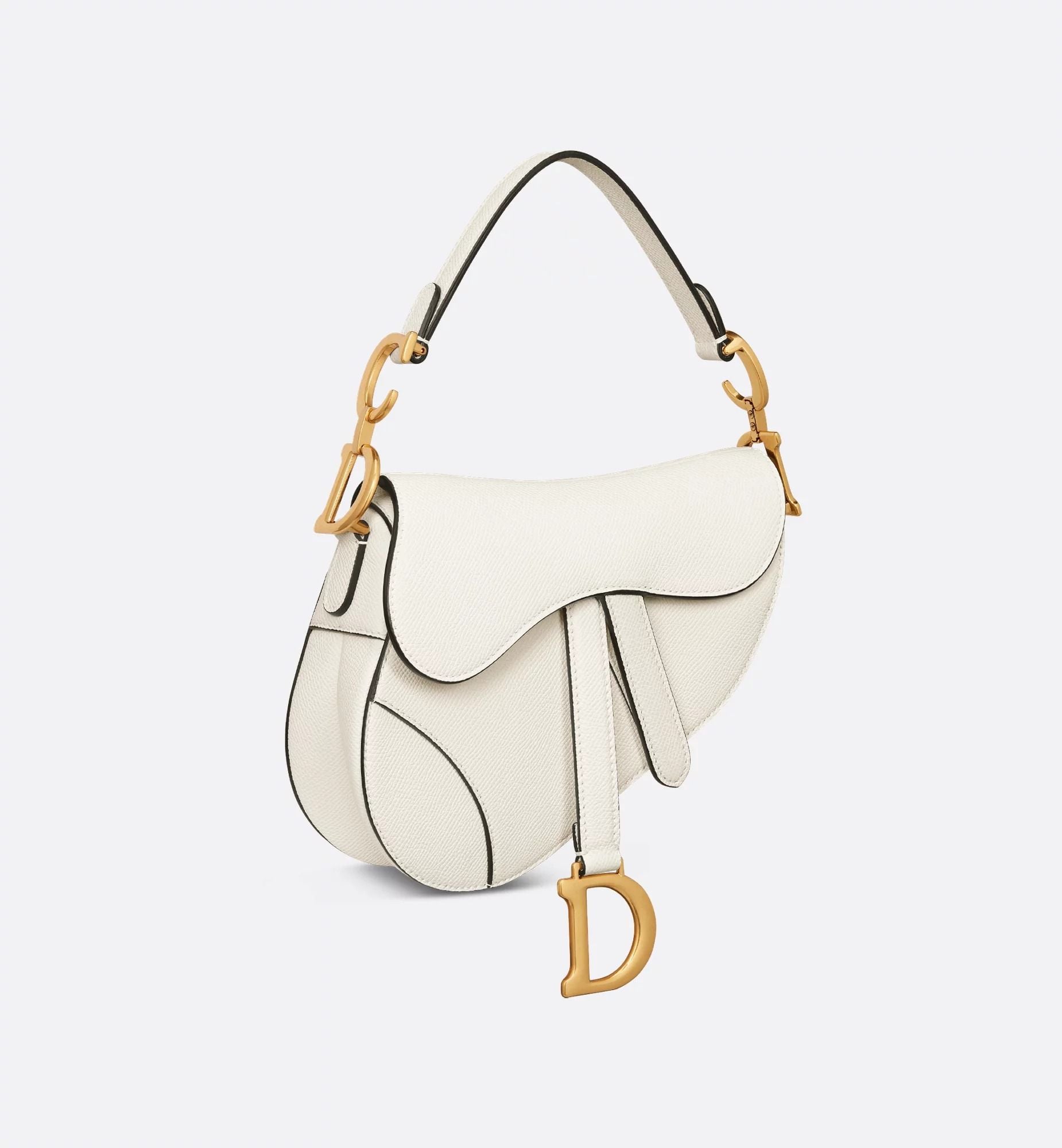  Túi Nữ Dior Mini Saddle Bag With Strap 'Latte' 
