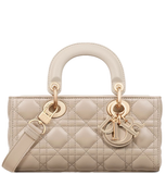  Túi Nữ Dior Small Lady D-Joy Bag 'Light Biscuit' 