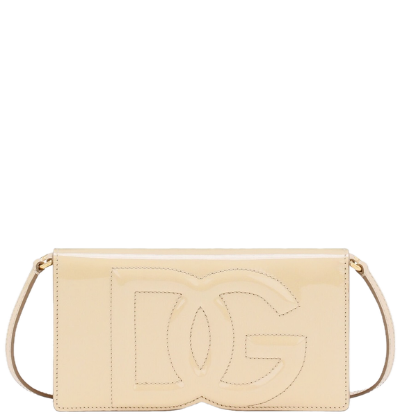  Túi Nữ Dolce & Gabbana DG Logo Phone Bag 'Beige' 