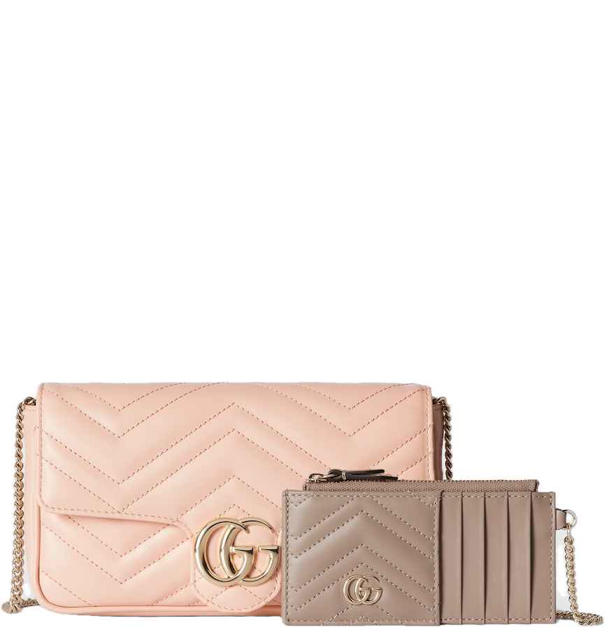  Túi Nữ Gucci GG Marmont Super Mini Bag 'Pink' 