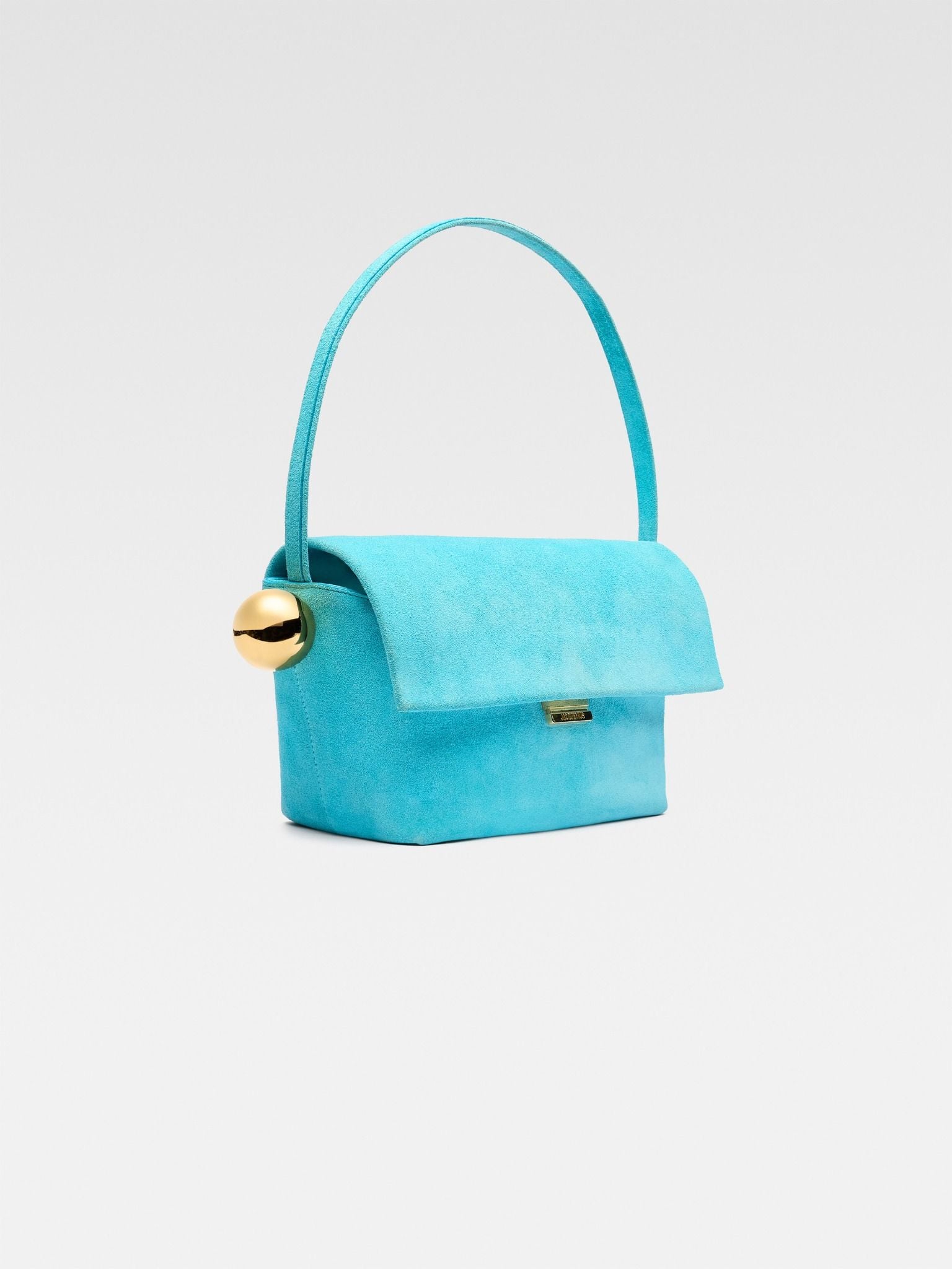  Túi Nữ Jacquemus The Rond Carré 'Turquoise' 