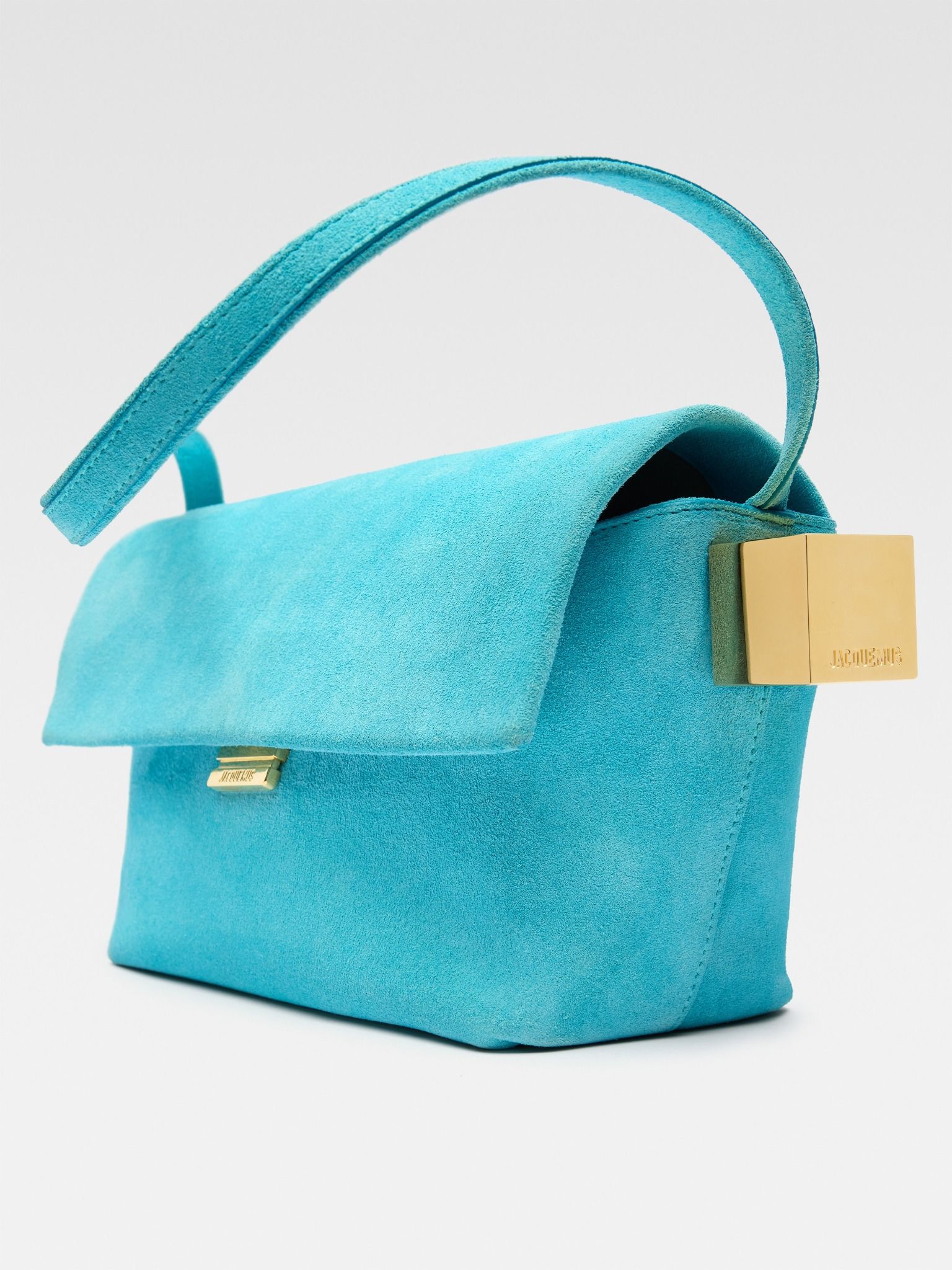  Túi Nữ Jacquemus The Rond Carré 'Turquoise' 