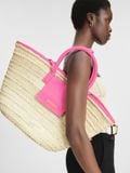  Túi Nữ Jacquemus The Soli Basket 'Neon Pink' 