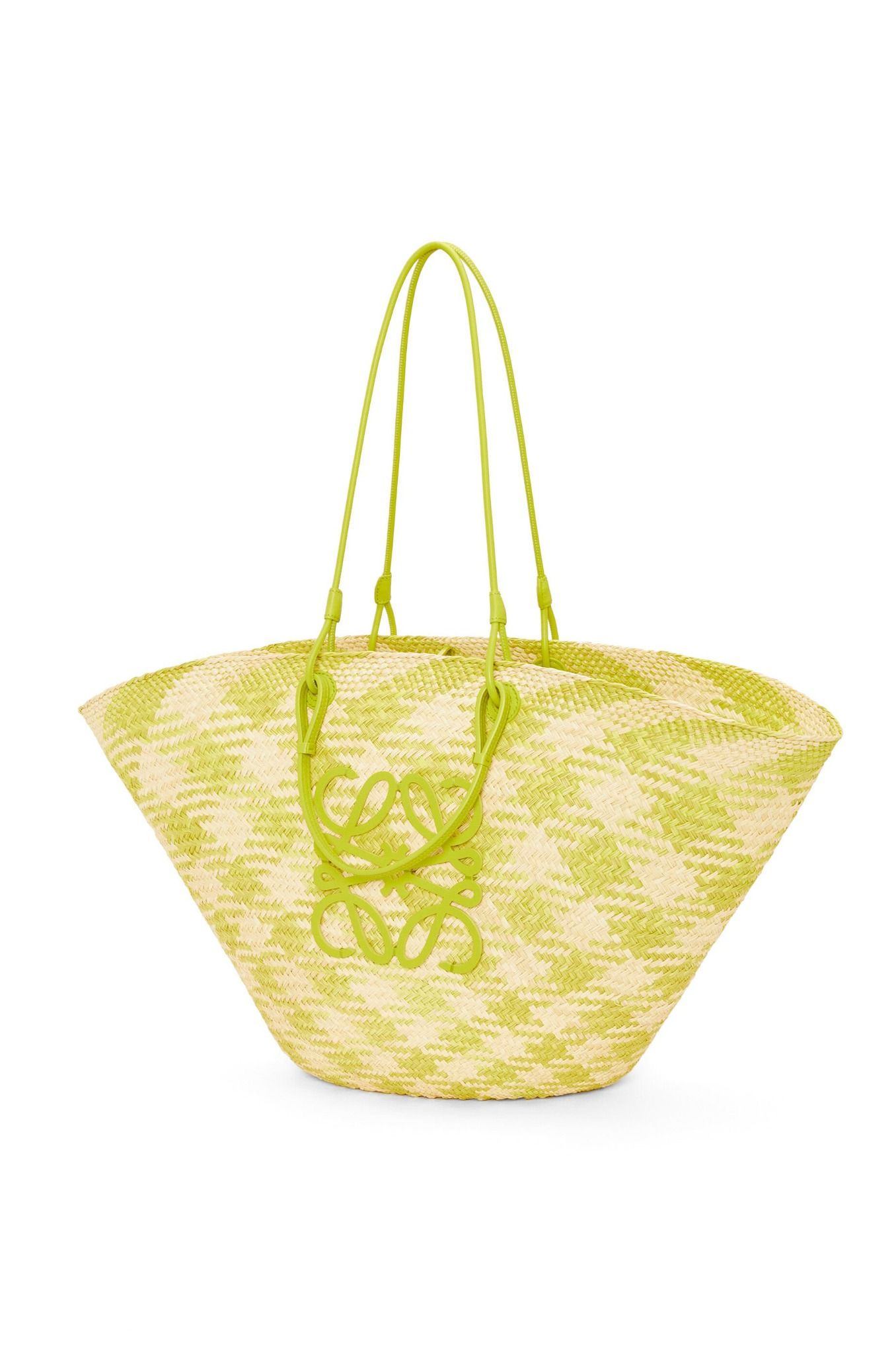 Túi Nữ Loewe Large Anagram Basket Bag 'Lime Green' A223F04X21 – LUXITY