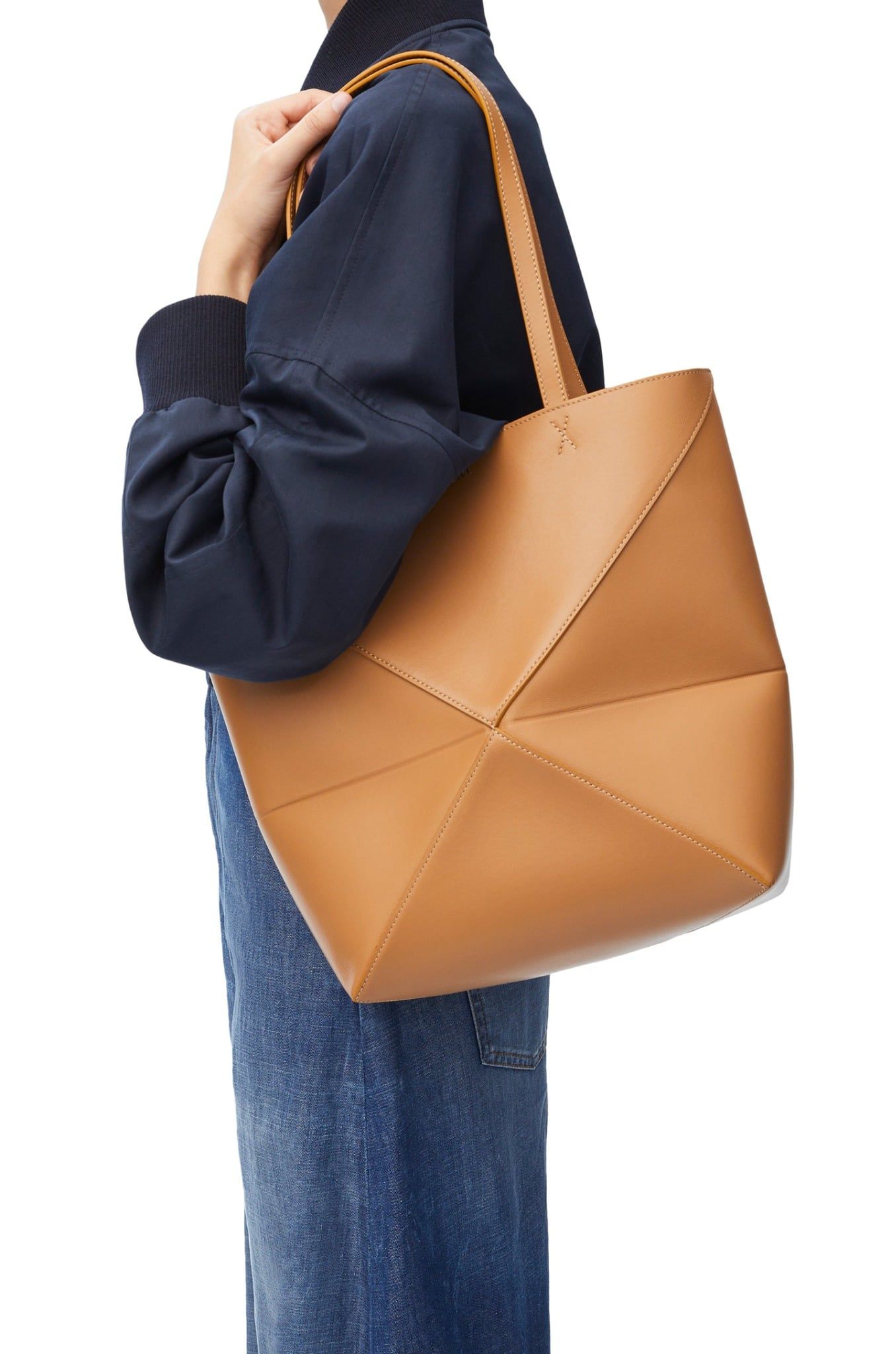  Túi Nữ Loewe Medium Puzzle Fold Tote 'Warm Desert' 