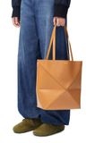 Túi Nữ Loewe Medium Puzzle Fold Tote 'Warm Desert' 