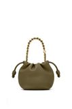  Túi Nữ Loewe Mini Flamenco Purse Bag 'Khaki Green' 