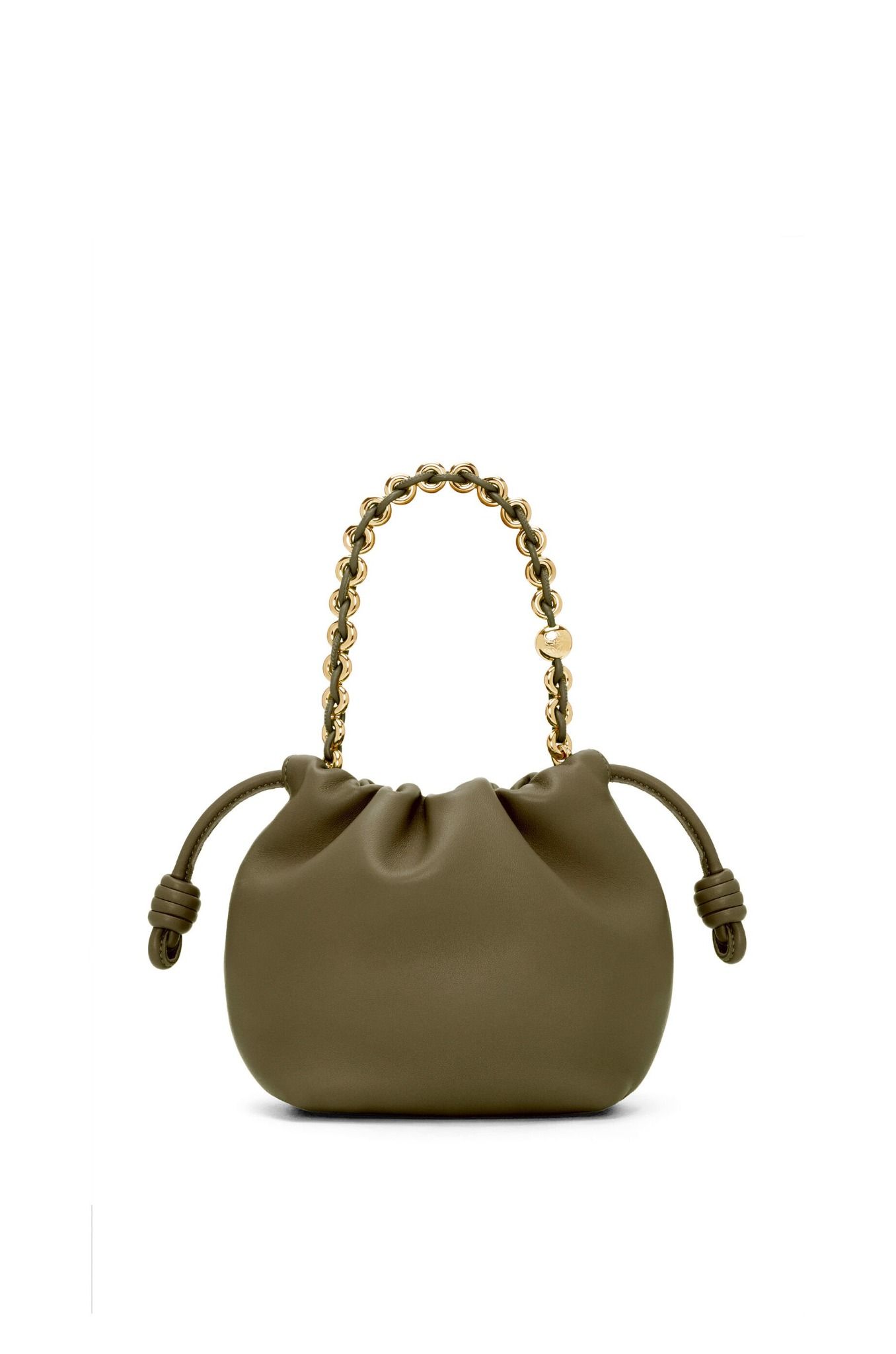  Túi Nữ Loewe Mini Flamenco Purse Bag 'Khaki Green' 