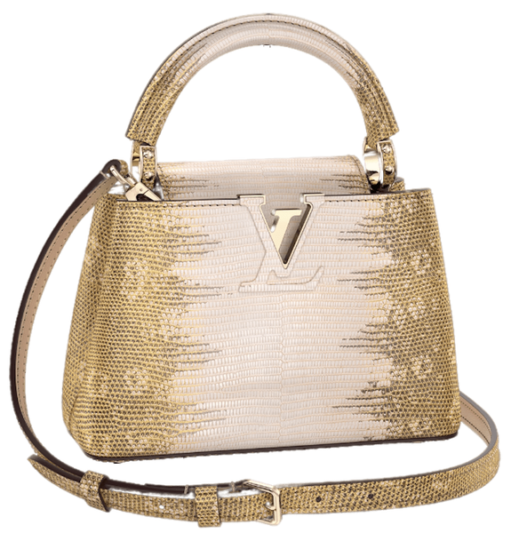  Túi Nữ Louis Vuitton Capucines Mini 'Vegetal Luxe Beige' 