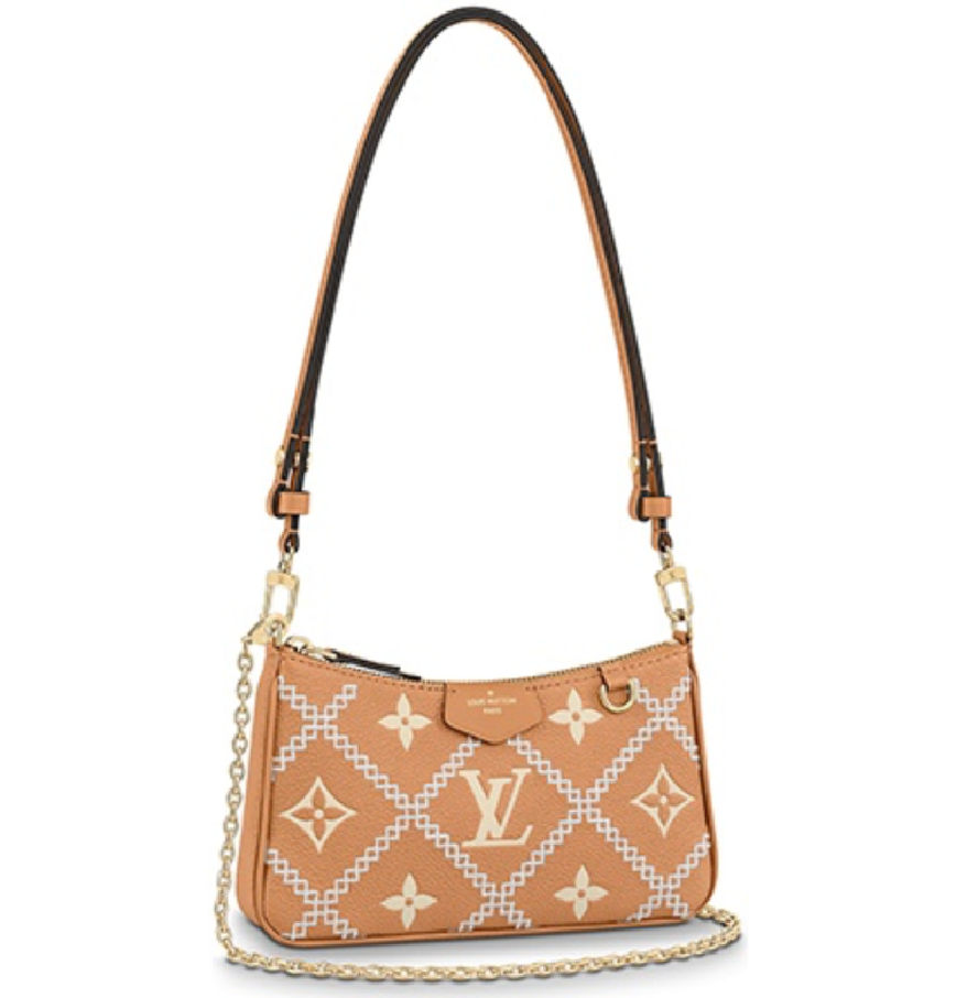 Easy Pouch On Strap Monogram Empreinte Leather  Women  Small Leather  Goods  LOUIS VUITTON 