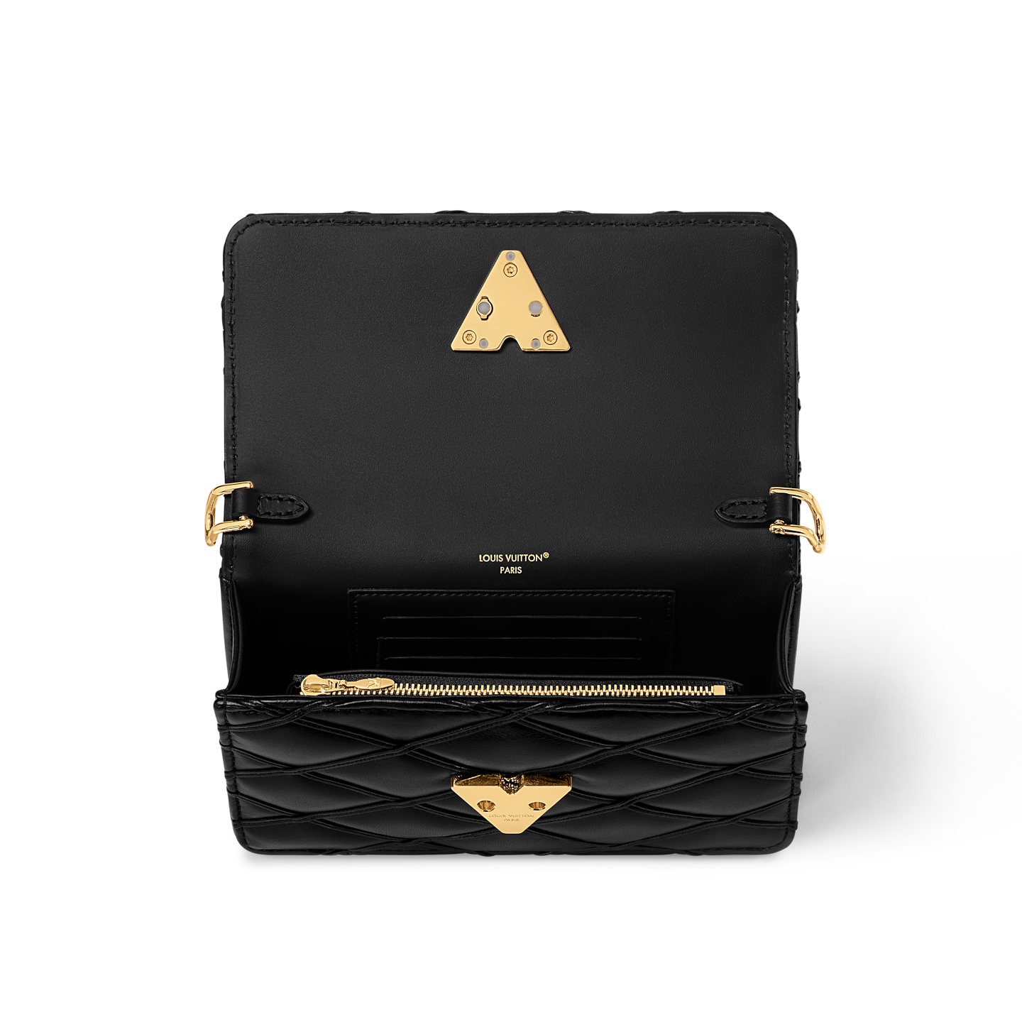  Túi Nữ Louis Vuitton GO-14 Wallet On Chain Bag 'Black' 