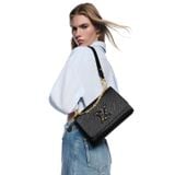  Túi Nữ Louis Vuitton LV x TM Twist MM Slim Bag 'Black' 