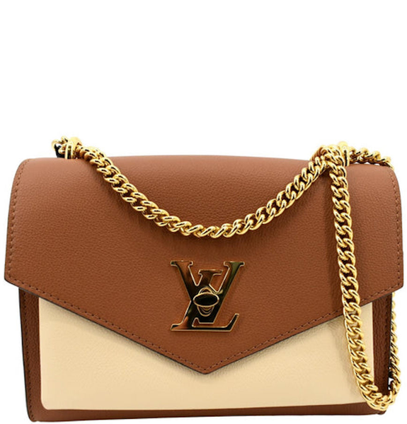 Túi Nữ Louis Vuitton Mylockme Chain Lockme 'Chataigne' 