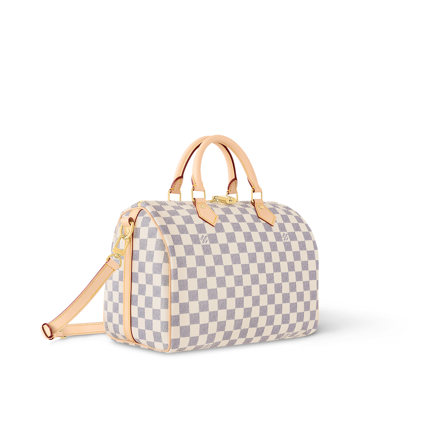  Túi Nữ Louis Vuitton Speedy Bandoulière 30 Bag 'White' 