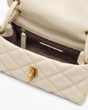  Túi Nữ Marc Jacobs Quilted Dual Mini 'White' 