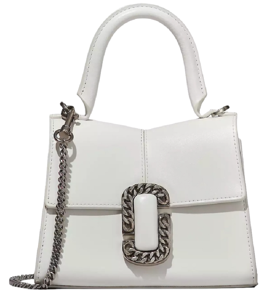  Túi Nữ Marc Jacobs St. Marc Mini Top Handle 'White' 