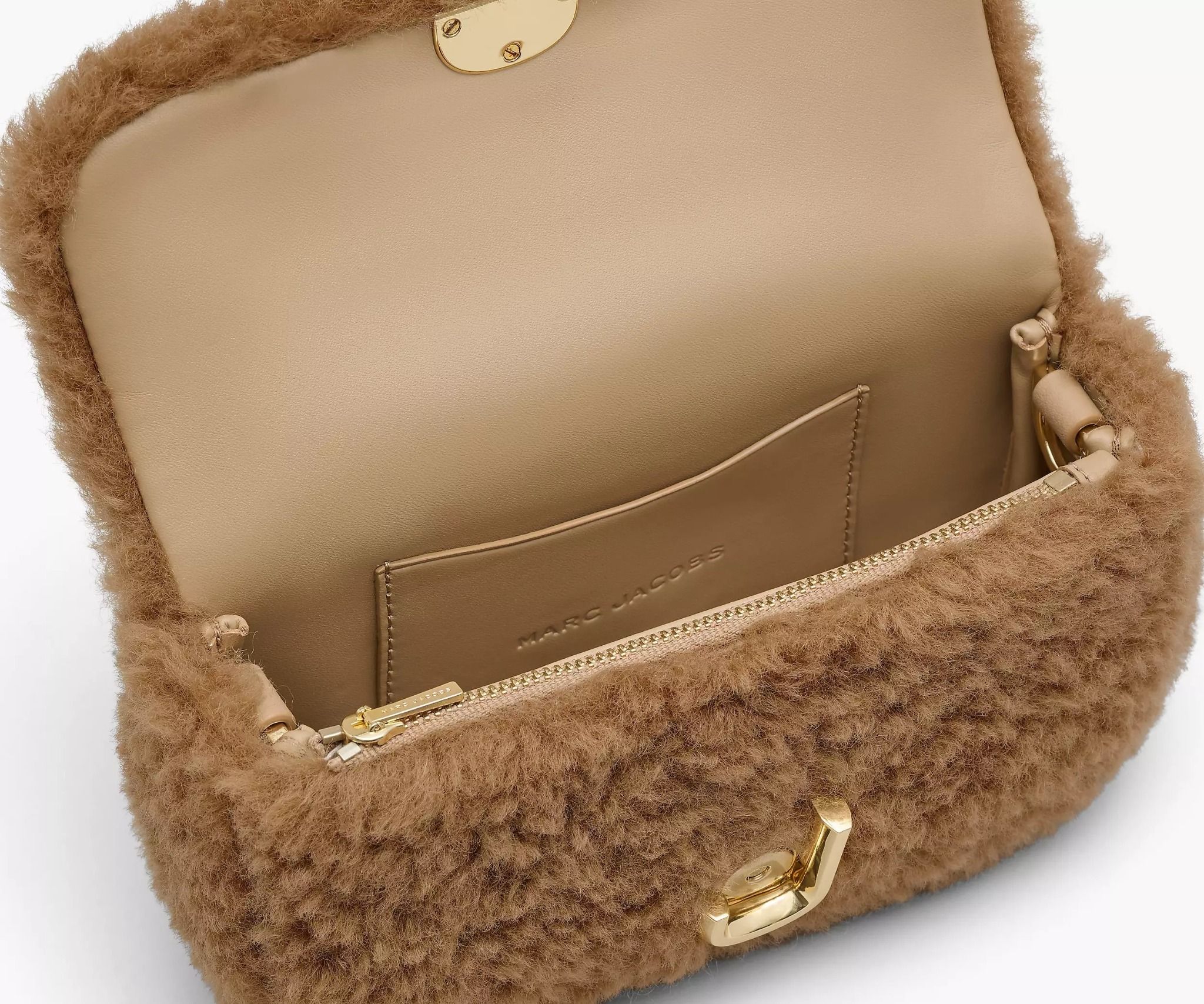  Túi Nữ Marc Jacobs Teddy J Marc Mini Bag 'Camel' 