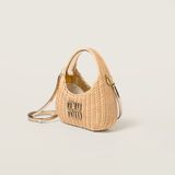  Túi Nữ Miu Miu Wander Woven 'Natural' 