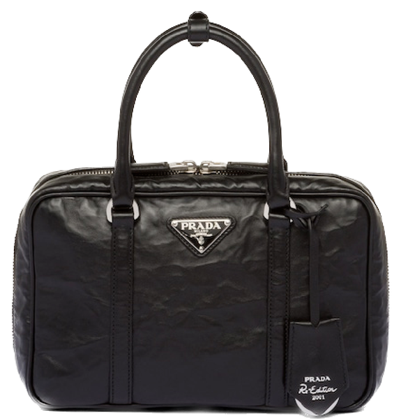  Túi Nữ Prada Medium Handle Bag 'Black' 