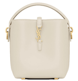  Túi Nữ Saint Laurent Le 37 Mini Leather 'Blanc' 