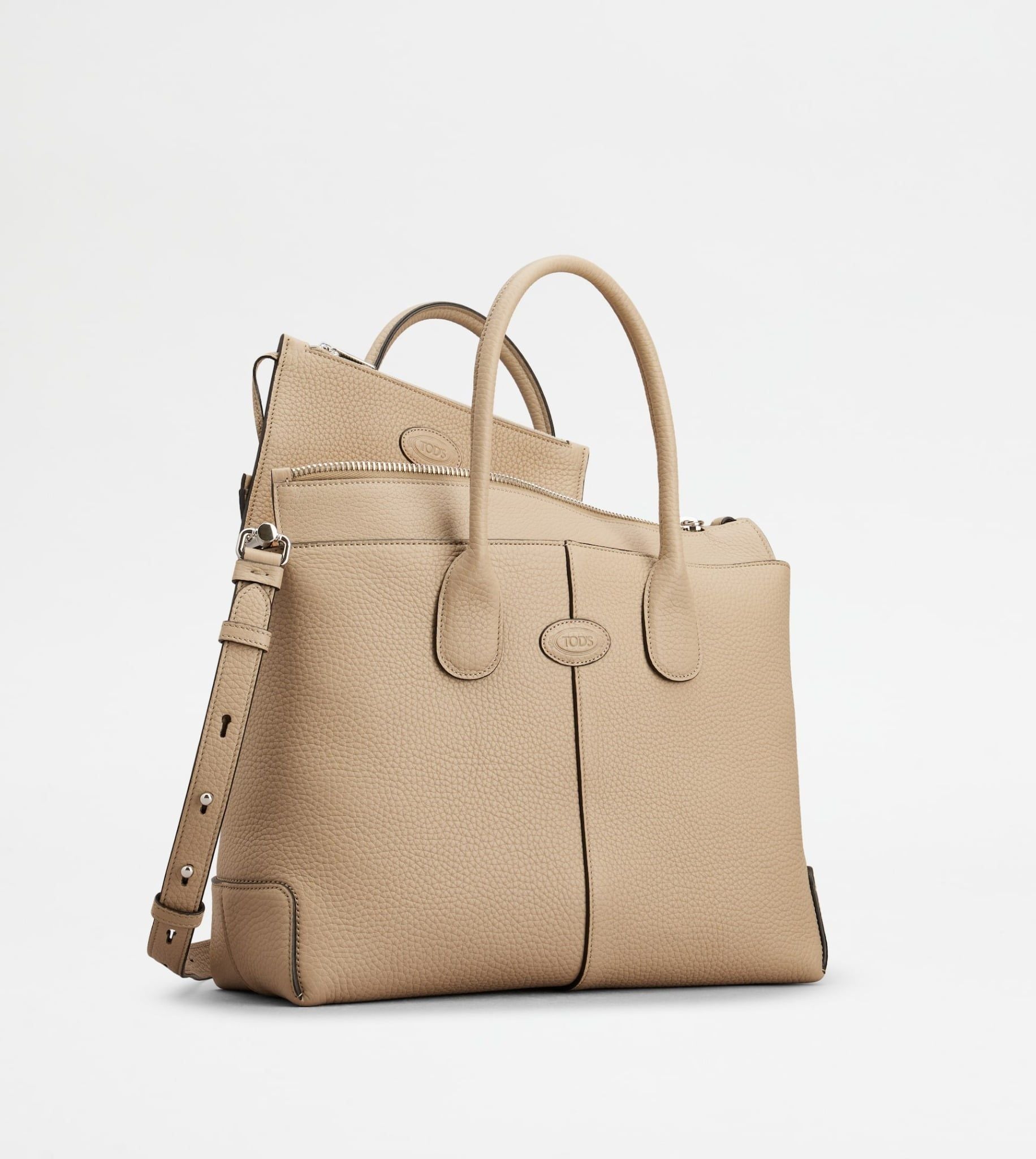  Túi Nữ Tod's Di Bag Leather Medium 'Beige' 