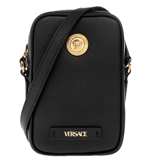  Túi Versace Crossbody Medusa Logo 'Black' 