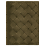  Ví Bottega Veneta Intrecciato Flap Wallet 'Mud' 