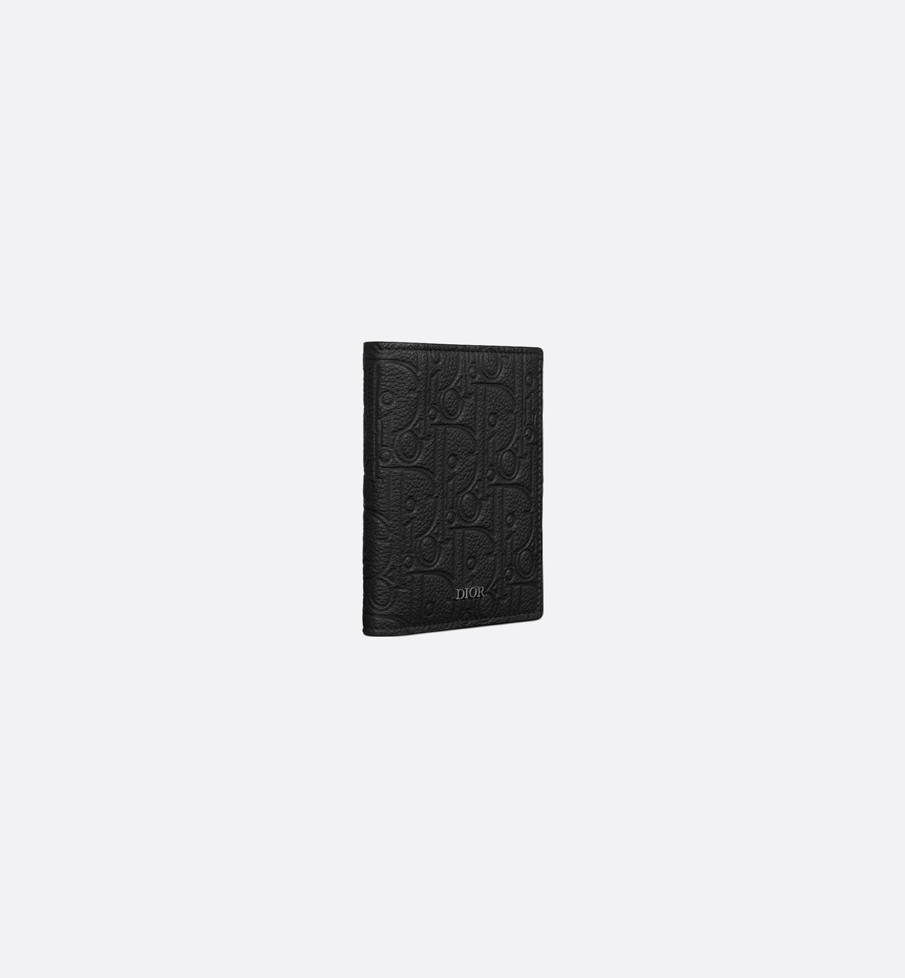  Ví Dior Vertical Compact Card Holder 'Black' 
