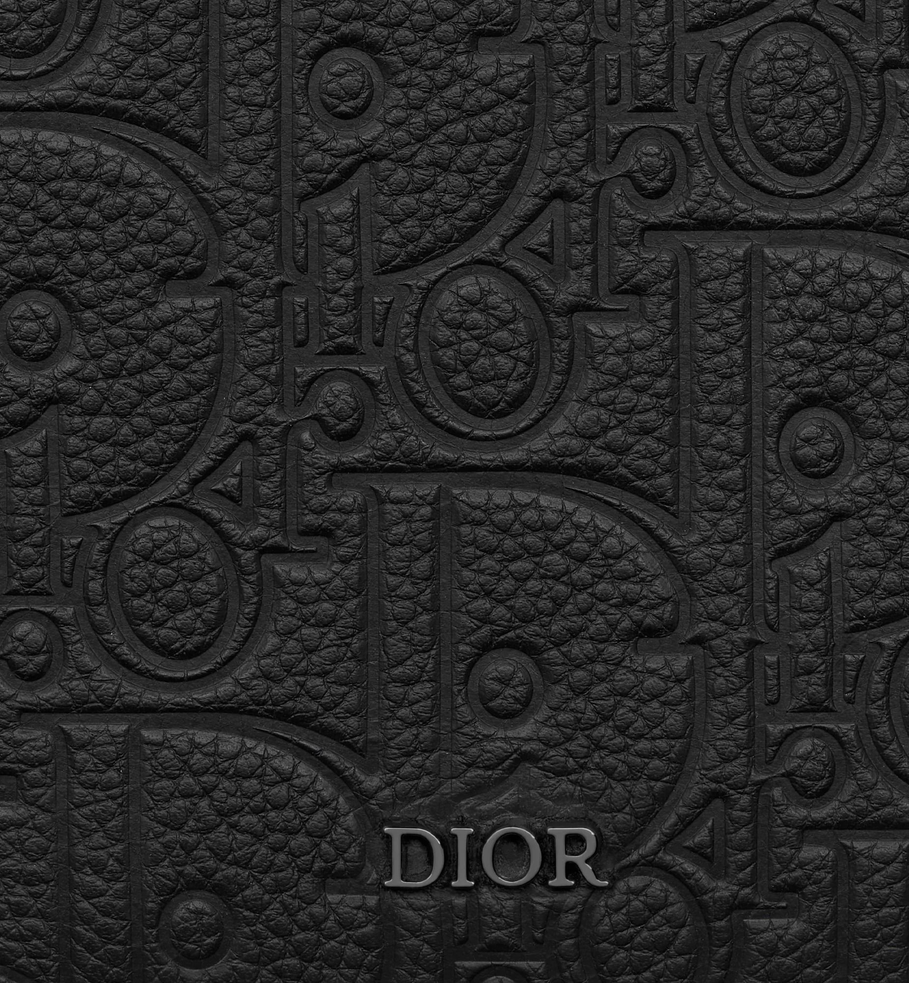  Ví Dior Vertical Compact Card Holder 'Black' 
