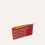  Ví Goyard Bourbon Zipped Card Holder 'Red' 