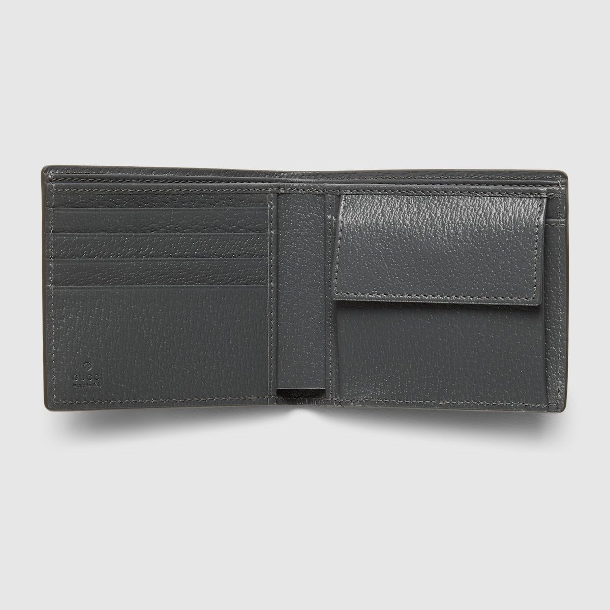  Ví Nam Gucci Interior GG Coin Wallet 'Grey' 
